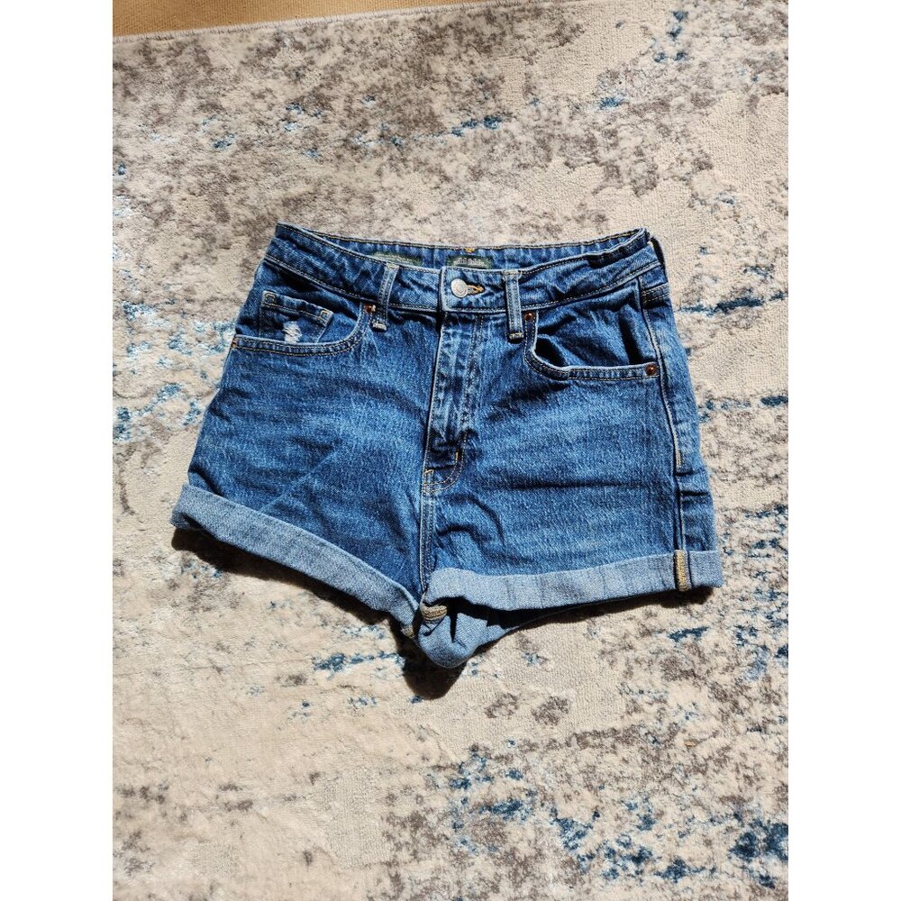 🥳 5 for $25 BUNDLE Wild Fable Size 4 27 Super High-Rise Baggy Denim‎ Shorts